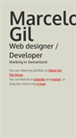 Mobile Screenshot of marcelogil.com