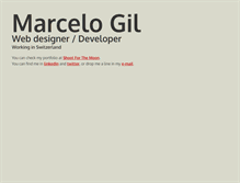 Tablet Screenshot of marcelogil.com